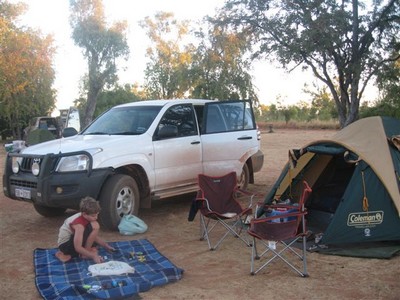 Camping at Windjana