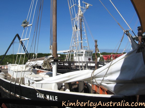 Boats at Pearl Luggers